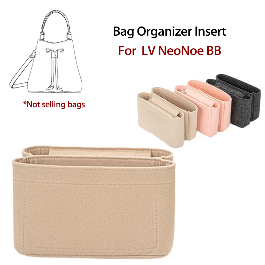 Cosmetic Bags - LV Neonoe BB Kova Şeklinde Keçe
