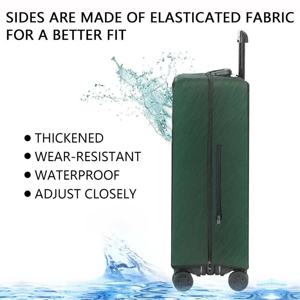 Luggage Protective Cover Transparent - Yeni PVC Şeffaf Bavul Kılıfı Su