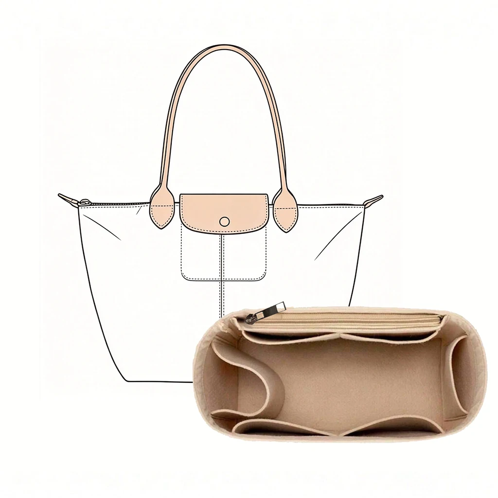 Cosmetic Bags - Çanta Düzenleyici Keçe Çanta İç Astarı