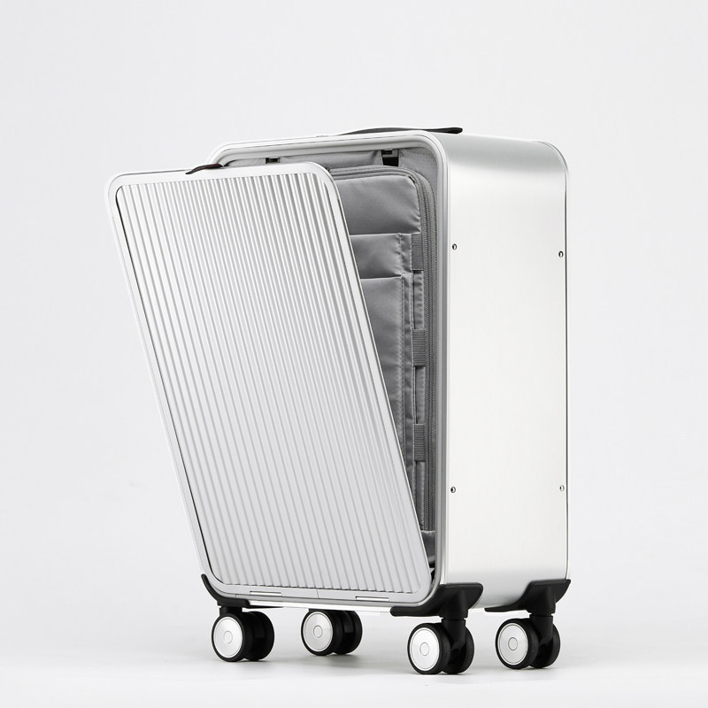 Spinner Wheel Rolling Suitcase 20 Inch - 16/20/24 İnç, %100 Alüminyum, Seyahat Valizi,