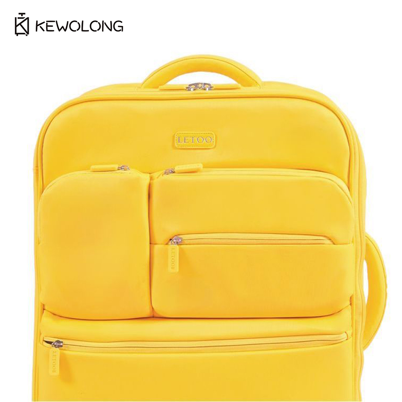 Yeni Ultra Hafif Oxford Kumaş  - Spinner Wheel Rolling Suitcase 20 Inch incelemesi ve fiyatı