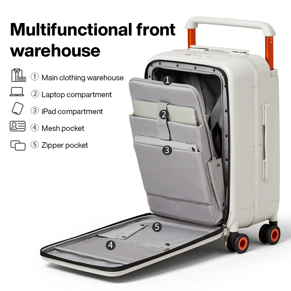 Mixi Yeni Tasarım Geniş Saplı  - Aluminum Frame Carry On Luggage incelemesi ve fiyatı