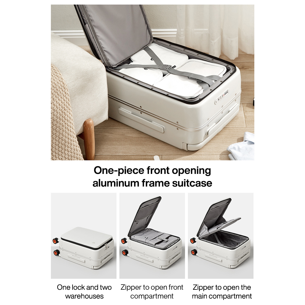 Mixi Yeni Tasarım Geniş Saplı  - Aluminum Frame Carry On Luggage incelemesi ve fiyatı