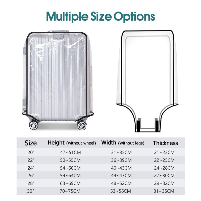 Su Geçirmez, Şeffaf, Toz Geçir - Luggage Protective Cover Transparent incelemesi ve fiyatı