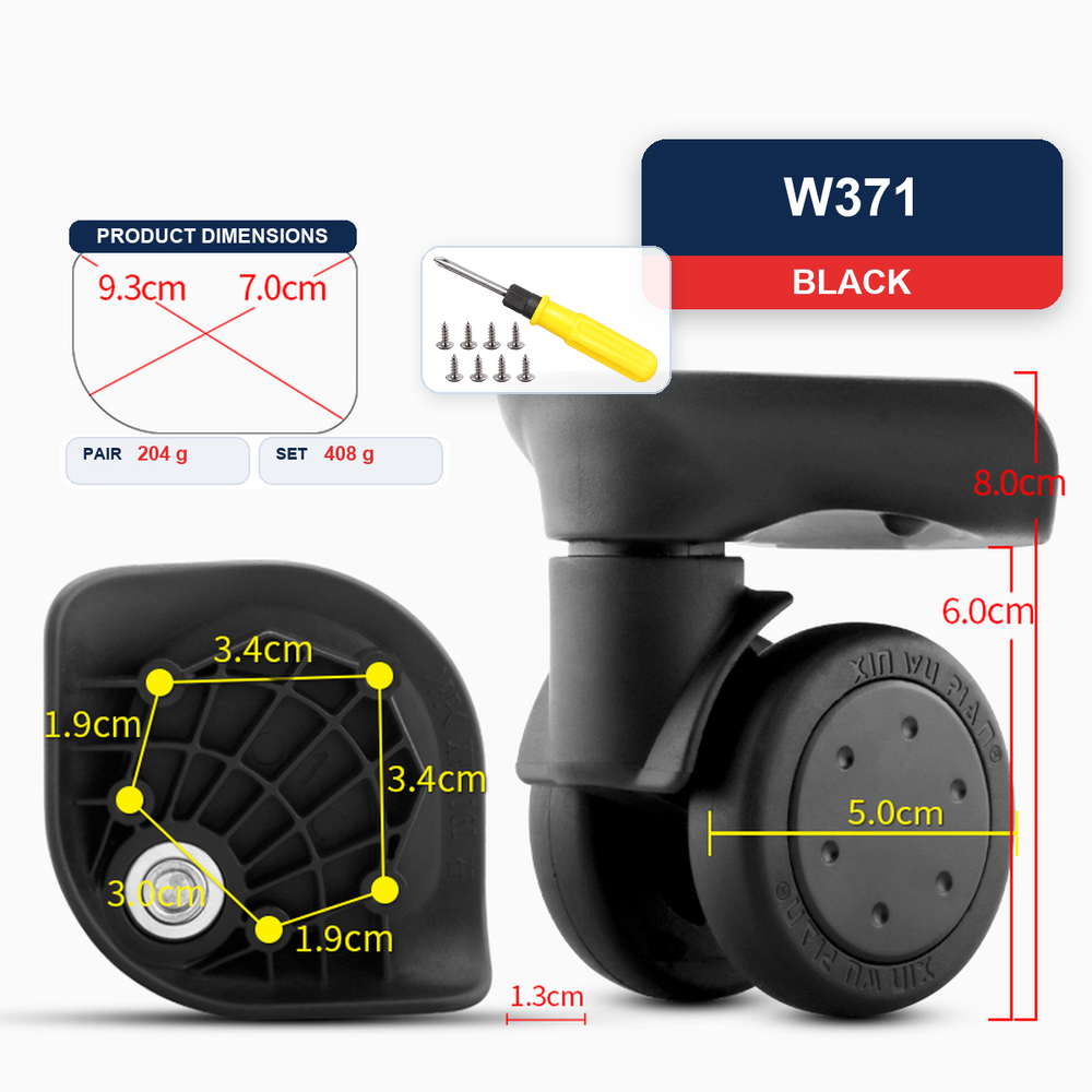 Paul Frank XPW-161 için Yedek  - Silent Replacement Luggage Wheels incelemesi ve fiyatı